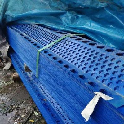 High Tensile Strength Dust Suppression Net UV Resistance Blue Color