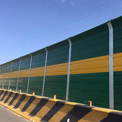 Fireproof Sound Barrier Anticorrosive Rectangular Acoustic Noise Wall Highway