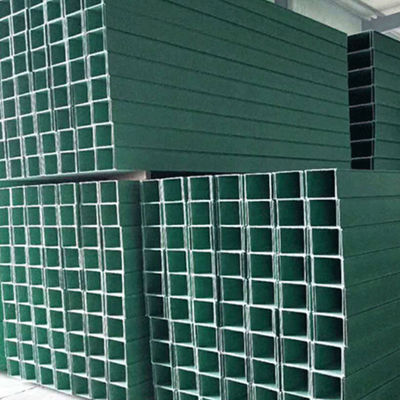 Fluted FRP Cable Tray Fire Proofing Flame Retardant Slot Type Phenolic Material