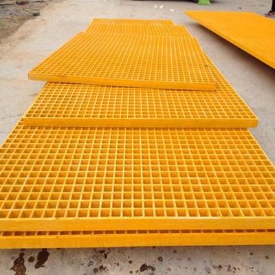 Lightweight Fiberglass Reinforced Plastic Grating Customized Easy Installation