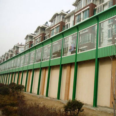 Compact Structural Highway Noise Walls Easy Installation Noise Sound Barrier