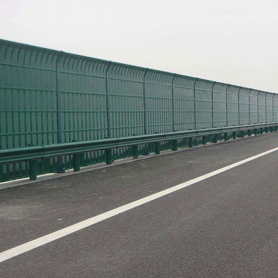 Eco Friendly Highway Sound Barriers Wall Fiber Reinforced Plastic Traffic Noise Barrier Wall