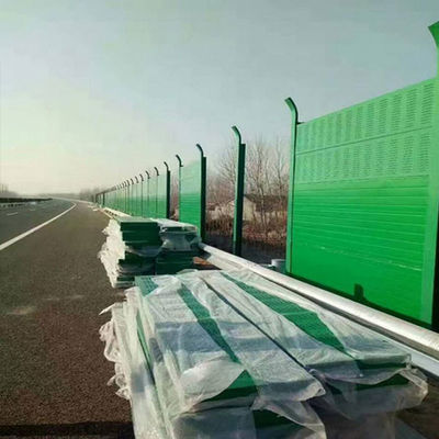Rectangular Microporous Highway Sound Barriers Glass Reinforced Plastic Sound Barrier Wall