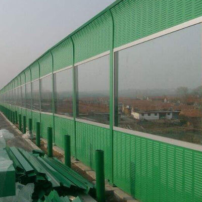Glass Fiber Reinforced Plastic Sound Barrier Wall Highway Customized