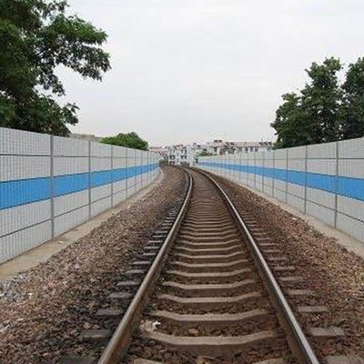 High Transparency Highway Sound Barriers Noise Reduction Fiberglass Sound Barrier