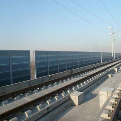 Glass Reinforced Plastic Acoustic Sound Walls On Highways 40mm-110mm Thickness