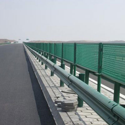 Glass Fiber Reinforced Plastic Anti Glare Mesh Easy Installation For Railways