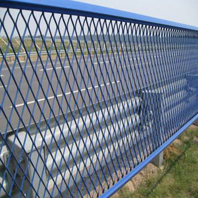 Road Separation Anti Dazzle Fence Corrosion Resistant Highway Guardrail Net