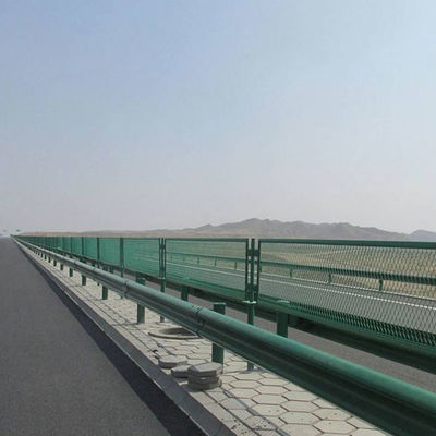 Big Hardness Anti Dazzle Fence Customized Highway Barrier Fence