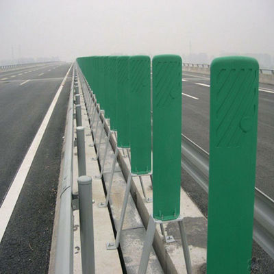 Fiber Reinforced Plastics Anti-Glare Plate Light Proof For Bridge / Expressway