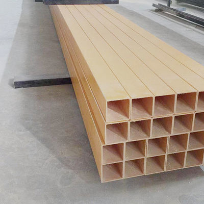 Plastic Sprayed FRP Square Tube Hollow Reinforced Plastic High Speed Revetment Fence Post